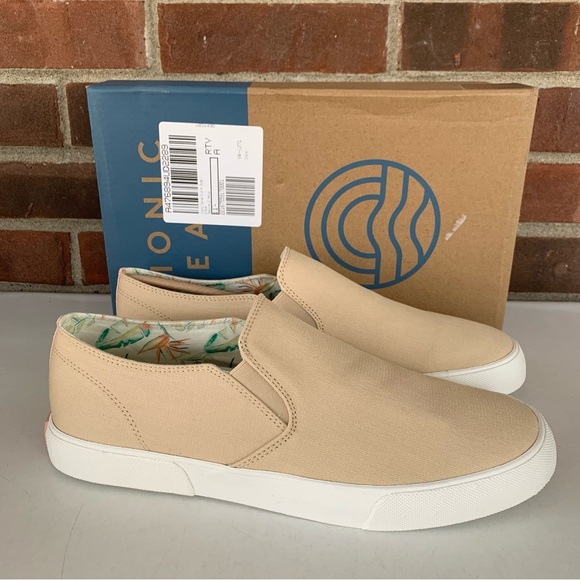 Vionic Shoes - Vionic Beach Womens Groove  Beige Slip-On Sneakers US 11 M NEW